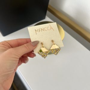 Mini square mirror dropgold